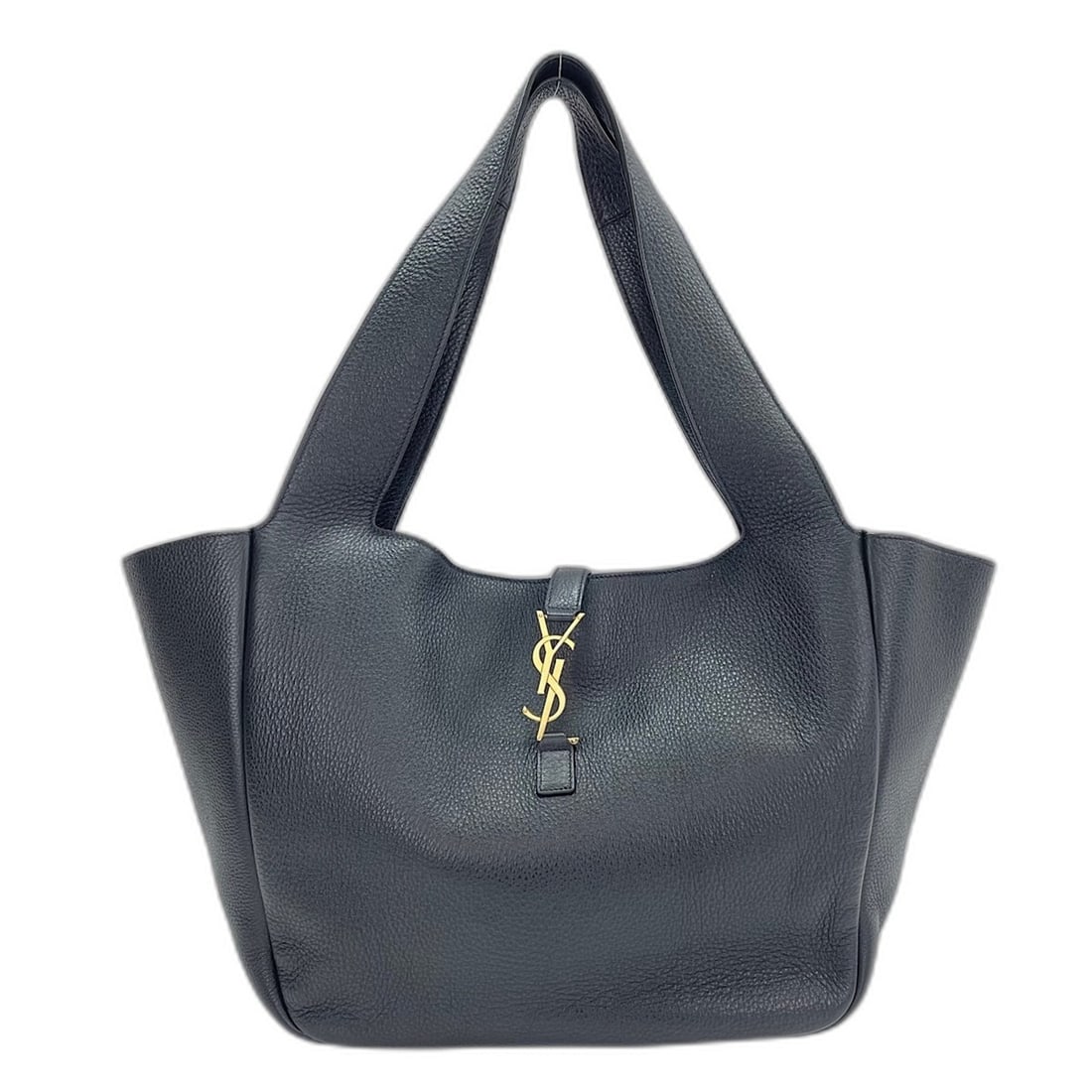 YVES SAINT LAURENT Le San Cassette Bear Cassandra Tote Bag Black: --- Catalog ---Category: SizeHandle Drop: 30.00cm / 11.81''Size (HxWxD): 28cm x 50cm x 18cm / 11.02'' x 19.68'' x 7.08''Category: DesignType: Tote bagColor: BlackGender: WomenCategory: GeneralLine: Ca
