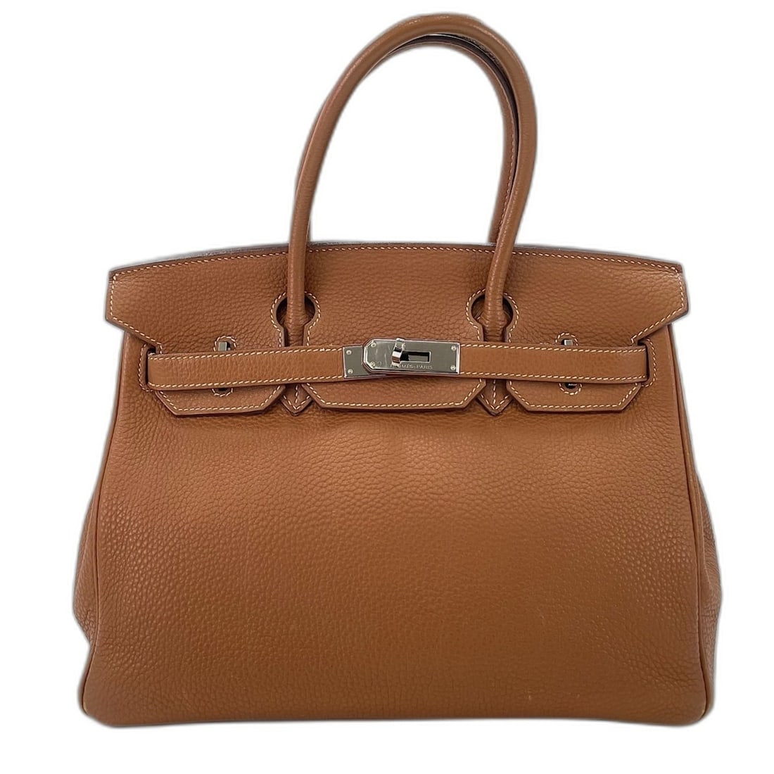 HERMES Birkin 30 Handbag Brown (1 of 14)