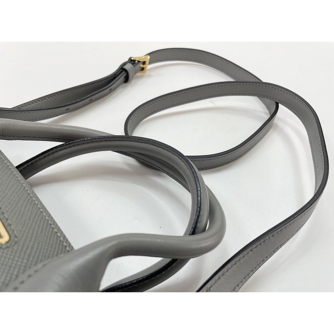PRADA shoulder bag, gray - 11