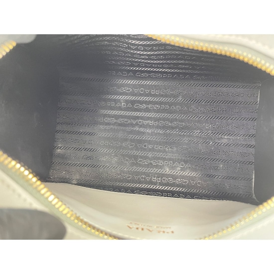 PRADA shoulder bag, gray - 12