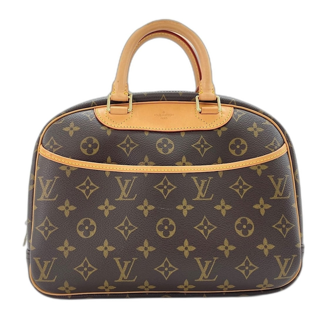 LOUIS VUITTON Trouville handbag, brown: --- Catalog ---Category: SizeSize (HxWxD): 23cm x 28cm x 11cm / 9.05'' x 11.02'' x 4.33''Category: DesignType: HandbagColor: BrownGender: WomenCategory: GeneralBrand: Louis Vuitton--- Item List ---Sec