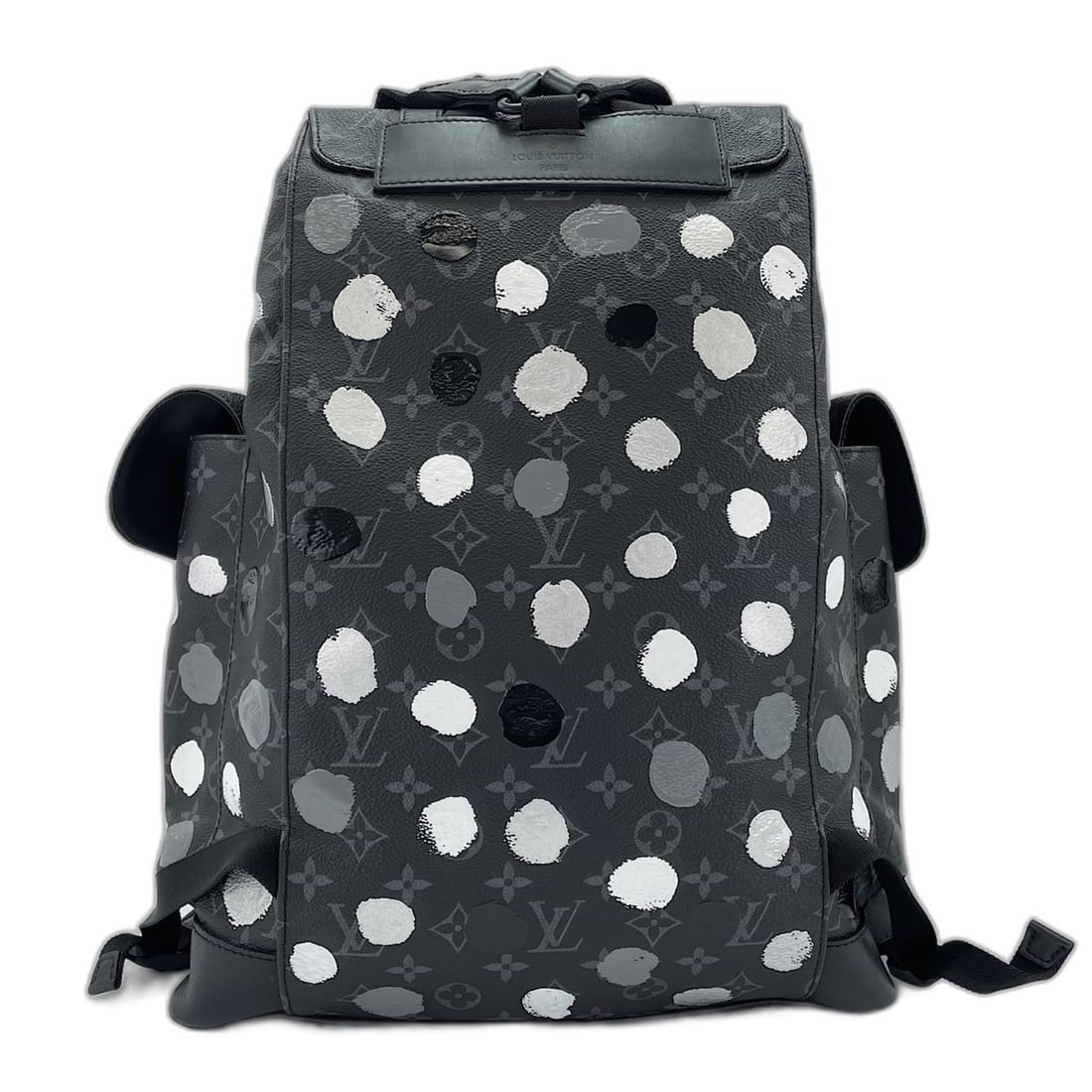 LOUIS VUITTON Christopher MM Backpack, Black - 2