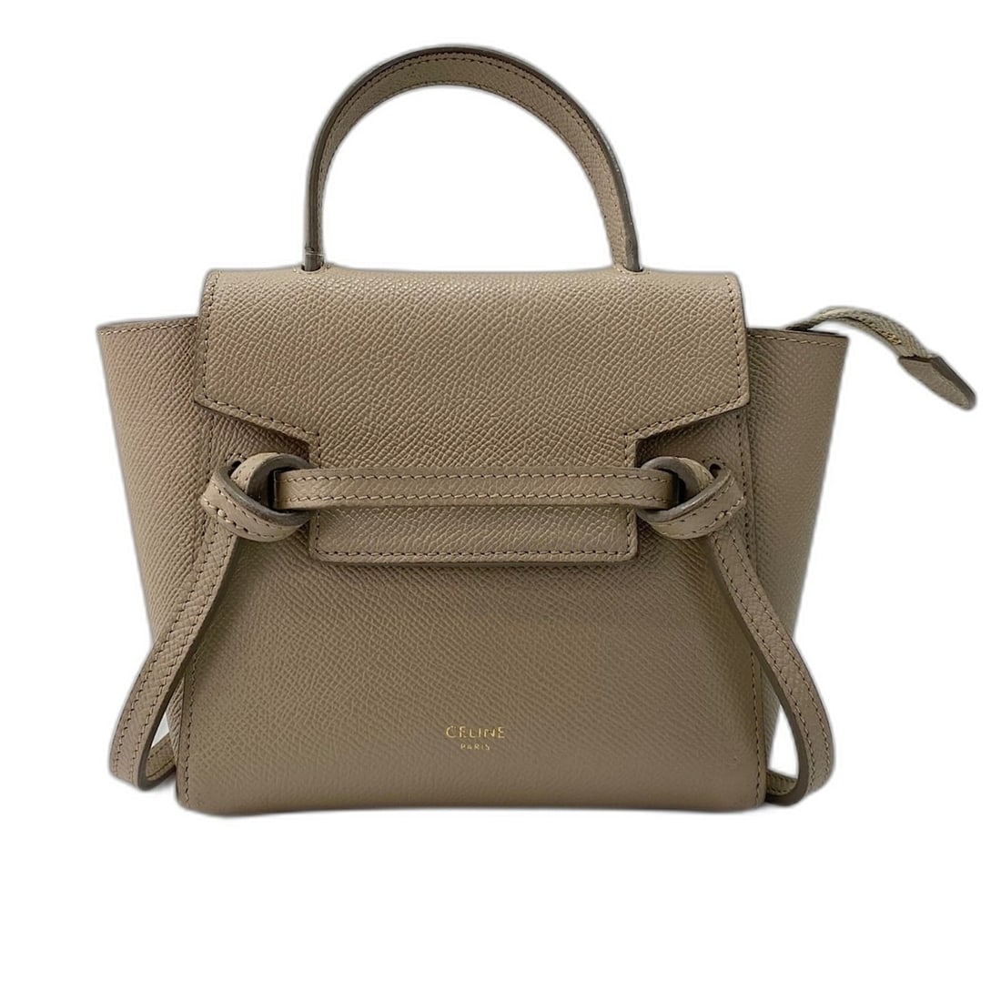 CELINE Belt Bag Nano Handbag Shoulder Beige (1 of 13)