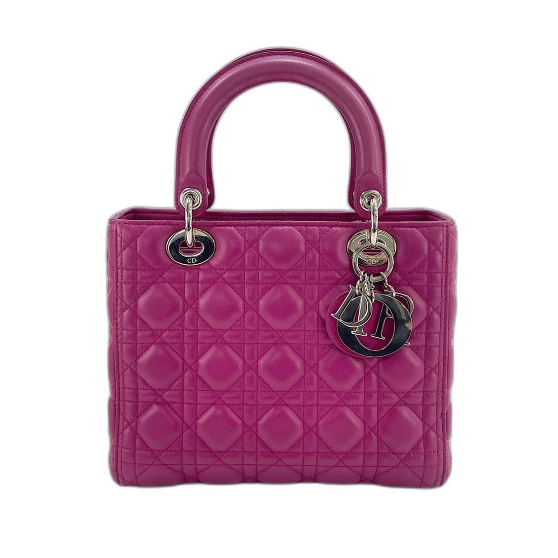 Christian Dior Lady's Handbag/Shoulder Bag, Purple (1 of 14)