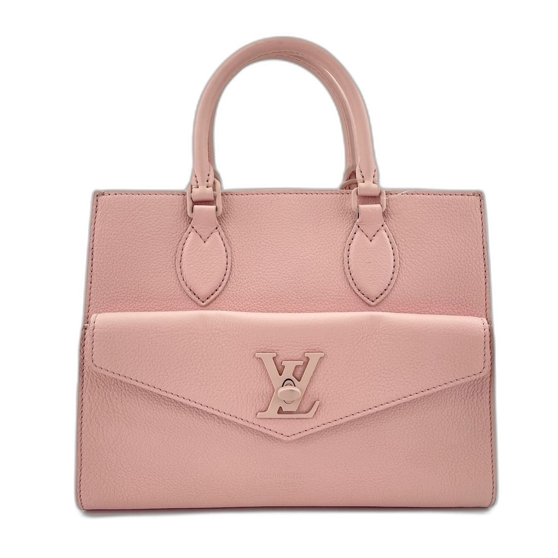 LOUIS VUITTON Lockme PM Handbag Pink: --- Catalog ---Category: SizeSize (HxWxD): 23cm x 28cm x 11cm / 9.05'' x 11.02'' x 4.33''Category: DesignType: HandbagColor: PinkGender: WomenCategory: GeneralBrand: Louis Vuitton--- Item List ---Sect