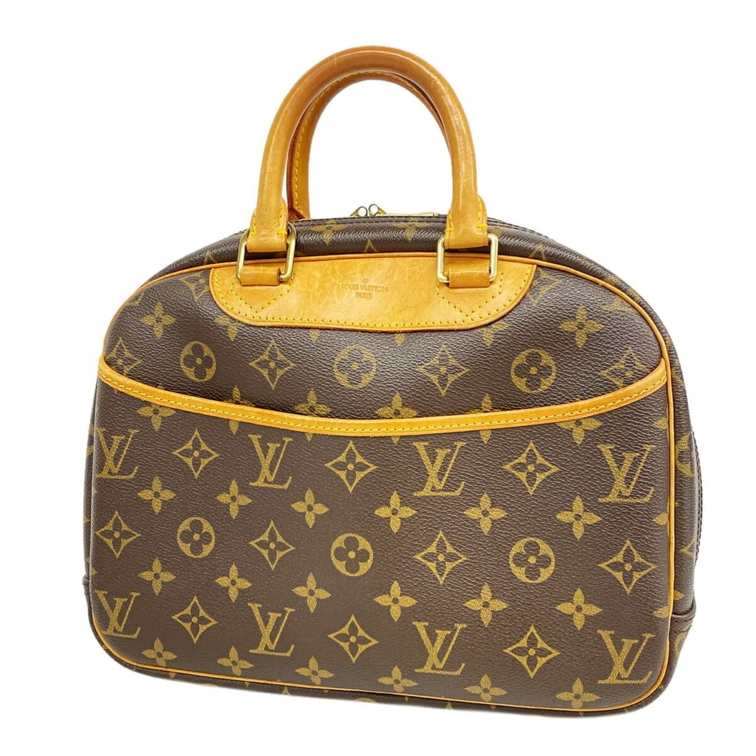 Louis Vuitton Monogram Trouville Handbag M42228 Brown Women's: --- Catalog ---Category: SizeSize (HxWxD): 23.5cm x 28cm x 10cm / 9.25'' x 11.02'' x 3.93''Category: DesignType: HandbagColor: BrownGender: WomenCategory: GeneralMPN: M42228Brand: Louis Vuitton---