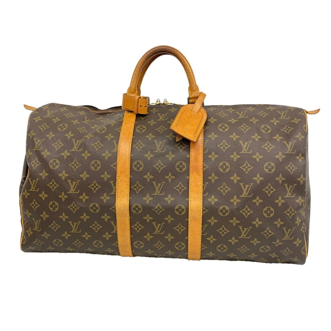 Louis Vuitton Bags - Boston Monogram Keepall 55 M41424 Brown Men's & Women's: --- Catalog ---Category: SizeSize (HxWxD): 30cm x 55cm x 25cm / 11.81'' x 21.65'' x 9.84''Category: DesignType: Boston bagColor: BrownGender: Men,WomenCategory: GeneralMPN: M41424Brand: Louis