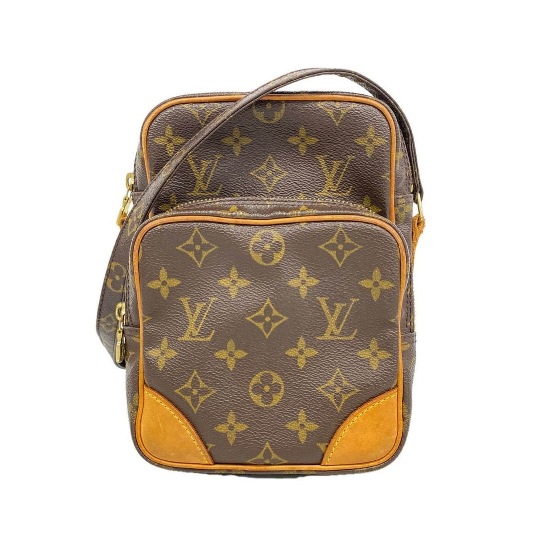 Louis Vuitton Monogram Amazon Shoulder Bag M45236 Brown Women's: --- Catalog ---Category: SizeSize (HxWxD): 21.5cm x 15cm x 9cm / 8.46'' x 5.9'' x 3.54''Category: DesignType: Shoulder bagColor: BrownGender: WomenCategory: GeneralMPN: M45236Brand: Louis Vuitton--- I