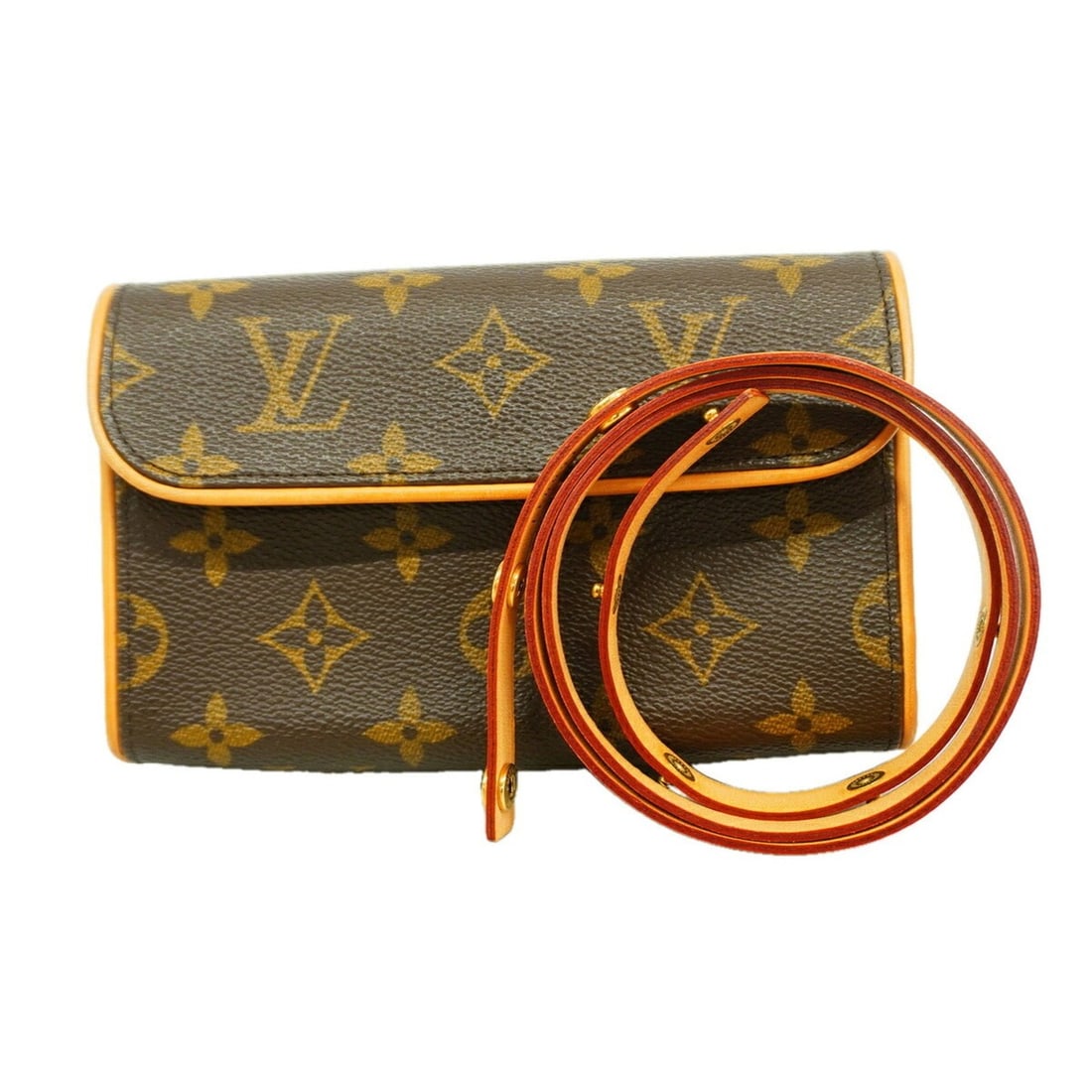 Louis Vuitton Bag/Waist Bag Monogram Pochette Florentine M51855 Brown Women's: --- Catalog ---Category: SizeSize (HxWxD): 10cm x 16cm x 4.5cm / 3.93'' x 6.29'' x 1.77''Category: DesignType: Fanny packColor: BrownGender: WomenCategory: GeneralMPN: M51855Brand: Louis Vuitton--- It