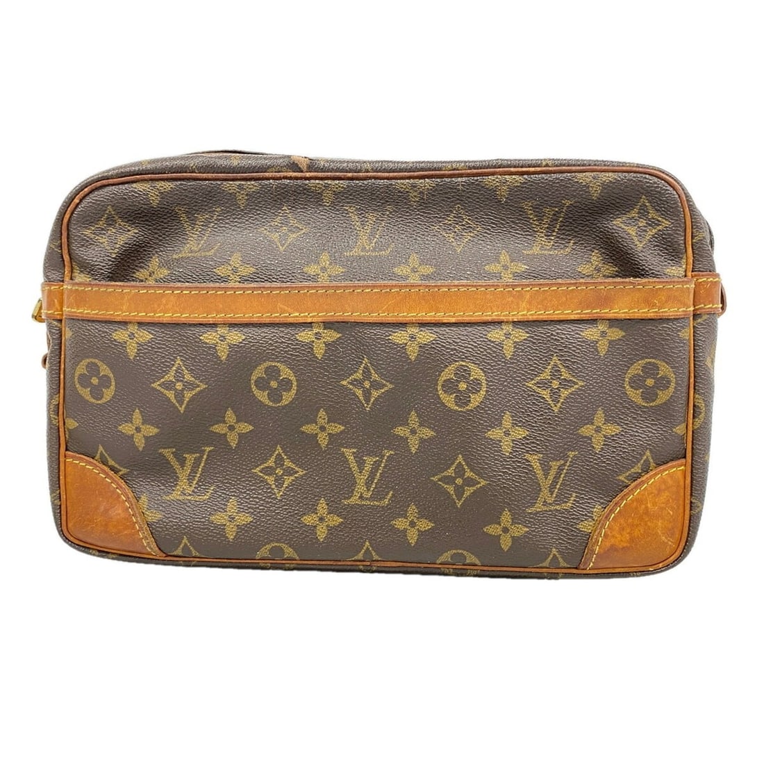 Louis Vuitton Monogram Compiegne 28 Clutch Bag M51845 Brown (Men's/Women's): --- Catalog ---Category: SizeSize (HxWxD): 18cm x 28cm x 6.5cm / 7.08'' x 11.02'' x 2.55''Category: DesignType: Clutch bagColor: BrownGender: Men,WomenCategory: GeneralMPN: M51845Brand: Louis Vuitton-