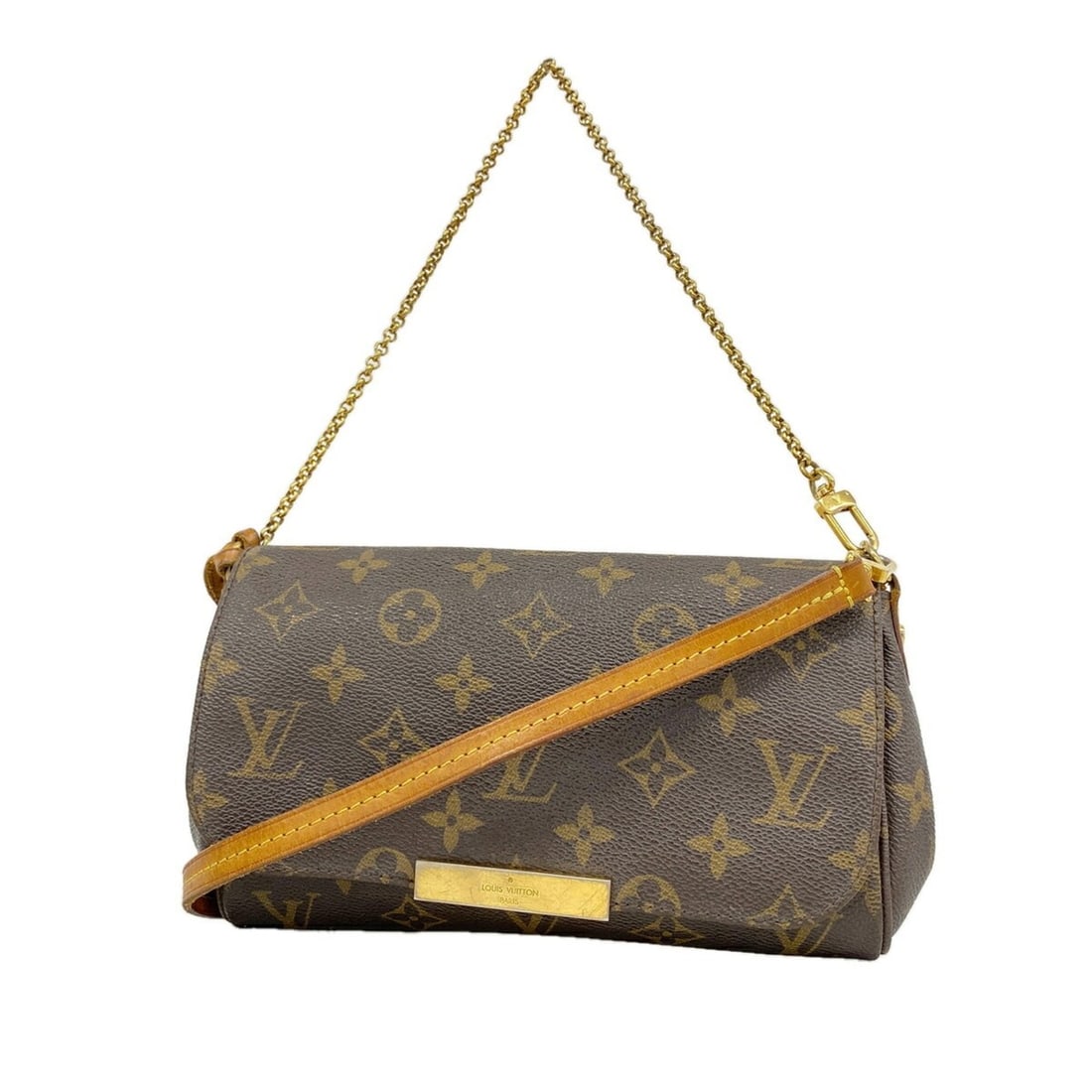Louis Vuitton Monogram Favorite PM Handbag M40717 Brown 2-way bag for women: --- Catalog ---Category: SizeSize (HxWxD): 14cm x 21cm x 5cm / 5.51'' x 8.26'' x 1.96''Category: DesignType: HandbagColor: BrownGender: WomenCategory: GeneralMPN: M40717Brand: Louis Vuitton--- Item Li
