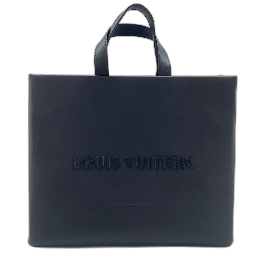 LOUIS VUITTON Shopper Tote MM Handbag Black: --- Catalog ---Category: SizeHandle Drop: 13.00cm / 5.12''Size (HxWxD): 32cm x 40cm x 16cm / 12.59'' x 15.74'' x 6.29''Category: DesignType: HandbagColor: BlackGender: WomenCategory: GeneralBrand: Lou