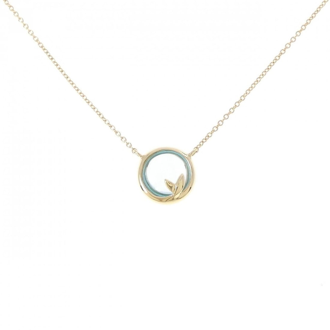 Tiffany Olive Leaf Necklace (1 of 11)
