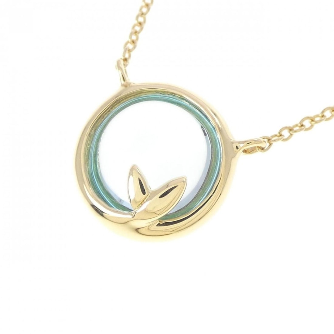 Tiffany Olive Leaf Necklace - 3