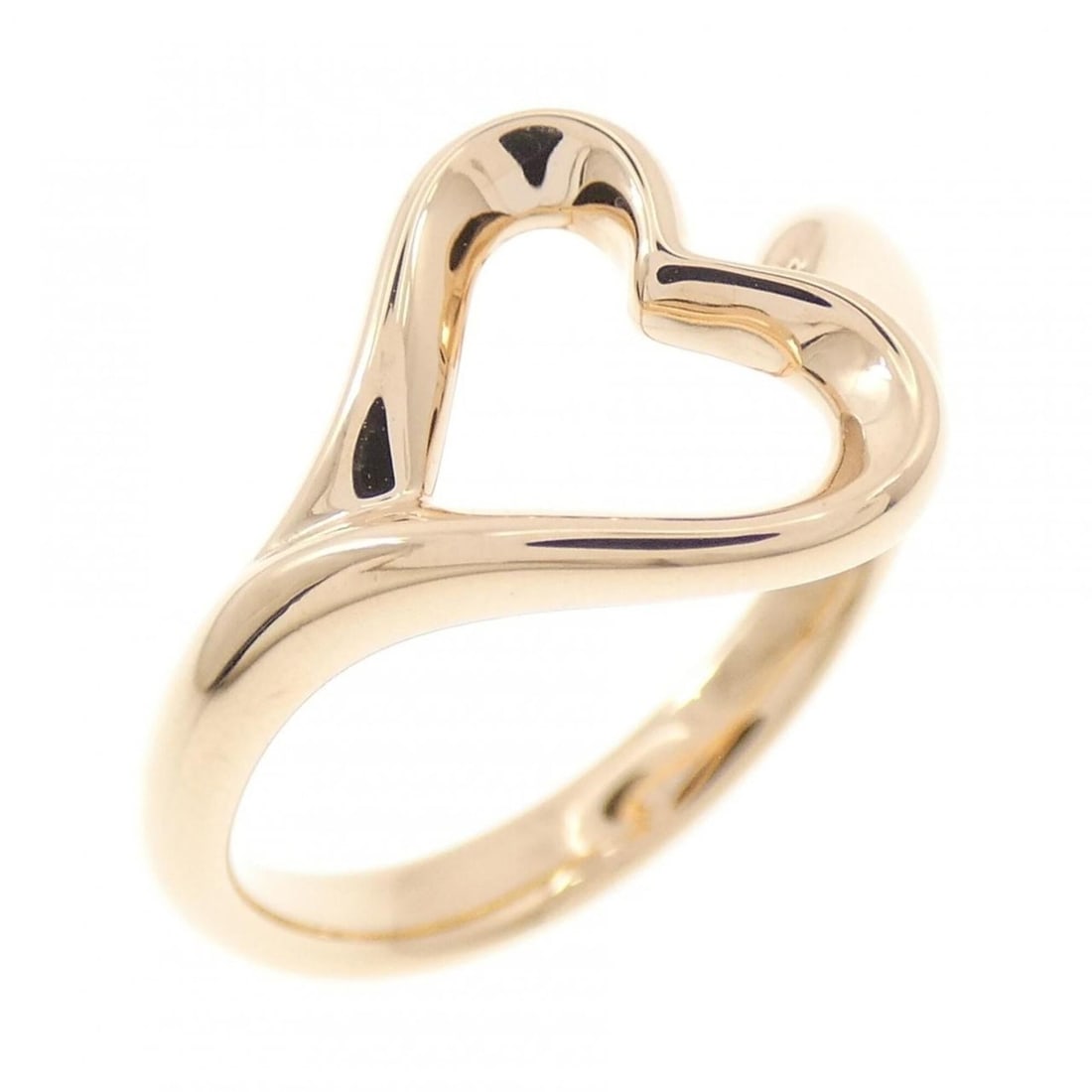 Tiffany Open Heart Ring: --- Catalog ---Category: SizeJP Size: 13US Size: 6.5Category: DesignType: Band ringGender: WomenMaterial: Pink gold (18K)Category: GeneralMPN: 60151534Brand: Tiffany--- Item List ---Section: