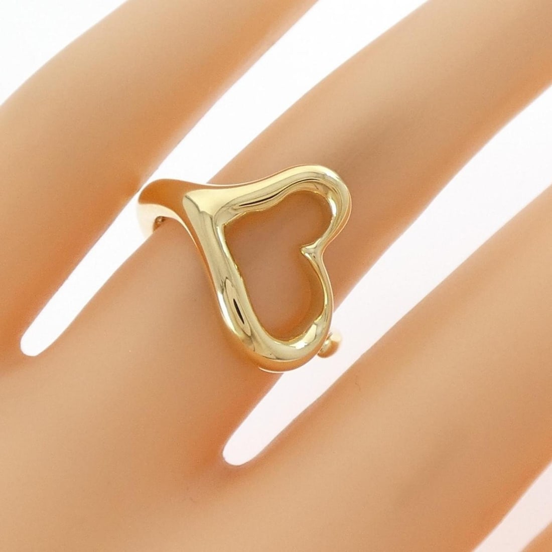 Tiffany Open Heart Ring - 5