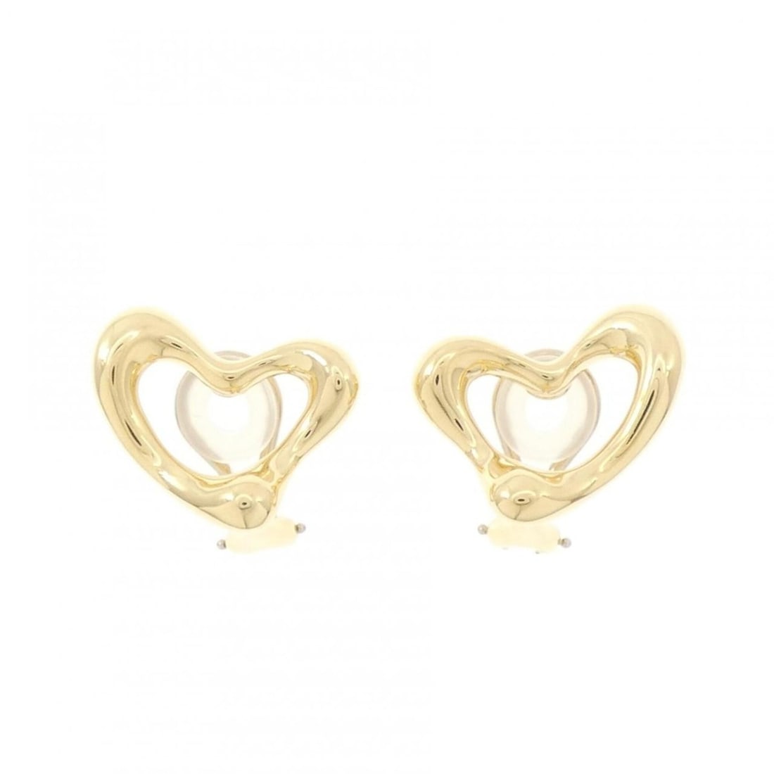 Tiffany Open Heart Earrings: --- Catalog ---Category: SizeSize (HxWxD): 20.10mm x 20.10mm / 0.79'' x 0.79''Category: DesignType: Clip earringsGender: WomenMaterial: Yellow gold (18K)Category: GeneralBrand: Tiffany--- Item List