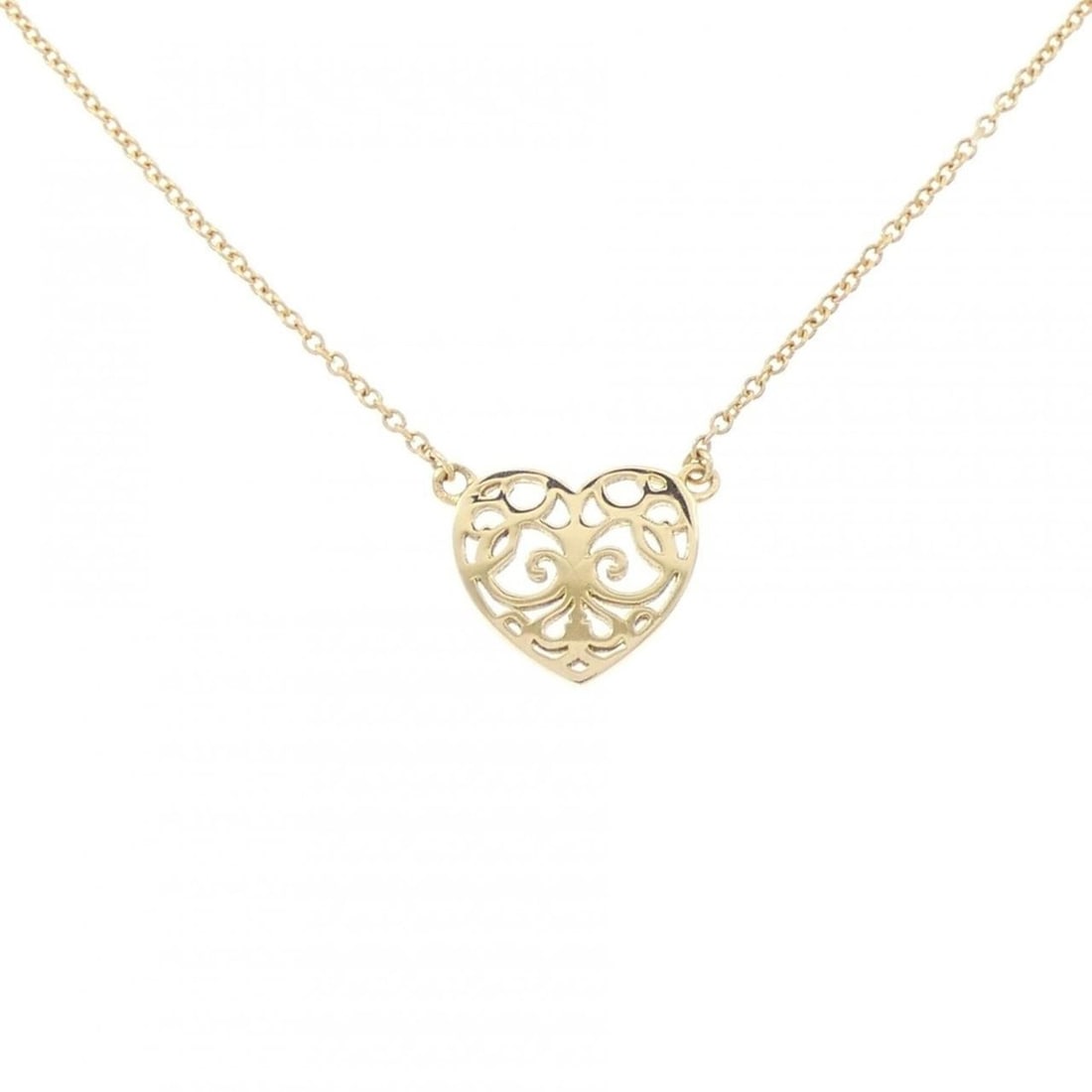 Tiffany Enchanted Heart Mini Necklace: --- Catalog ---Category: SizePendant Size: 10.6mm x 11.3mm / 0.41'' x 0.44''Neck Circumference: 40 cm / 15.74''Category: DesignGender: WomenMaterial: Yellow gold (18K)Pendant Type: PendantNecklace