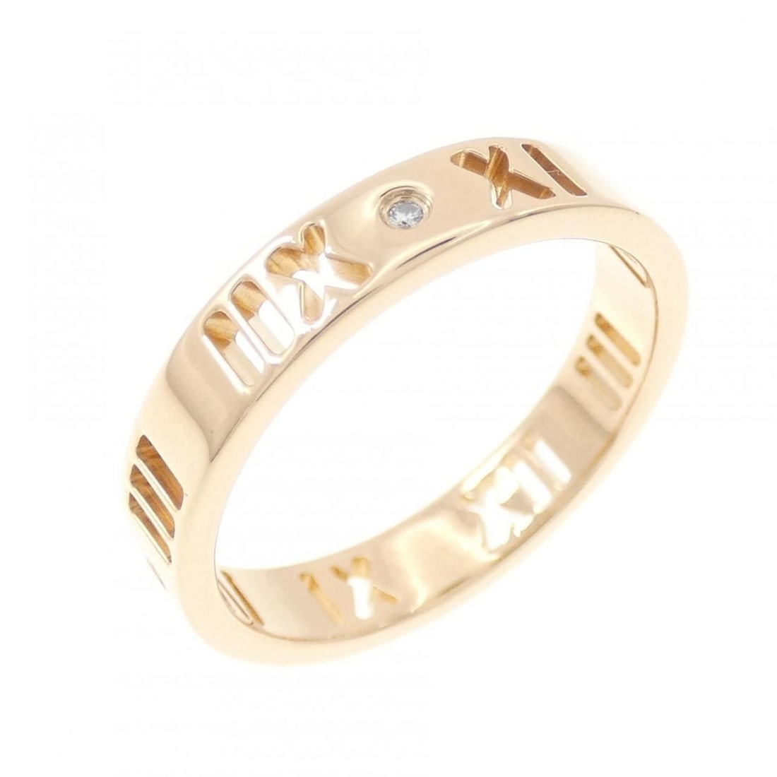 Tiffany Atlas Ring: --- Catalog ---Category: SizeJP Size: 9US Size: 5Category: DesignType: Band ringGender: WomenMaterial: Pink gold (18K)Category: GeneralBrand: Tiffany--- Item List ---Section: ConditionRanking: Rank SA