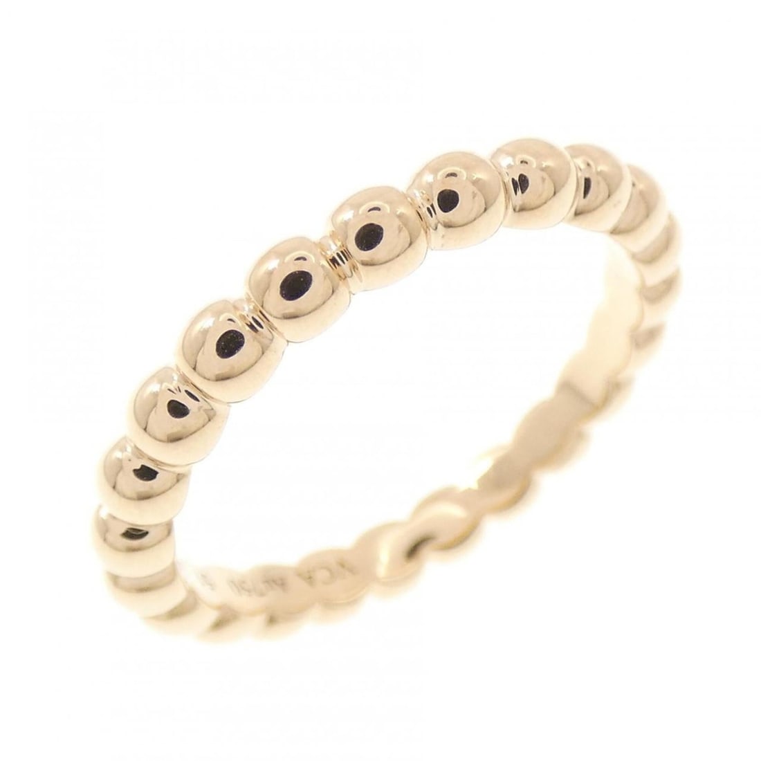 Van Cleef & Arpels Perlee Medium Ring: --- Catalog ---Category: SizeUS Size: 6Brand Size: 51Category: DesignType: Band ringGender: WomenMaterial: Pink gold (18K)Category: GeneralMPN: VCARN9PB00Brand: Van Cleef & Arpels--- Item List ---Sect