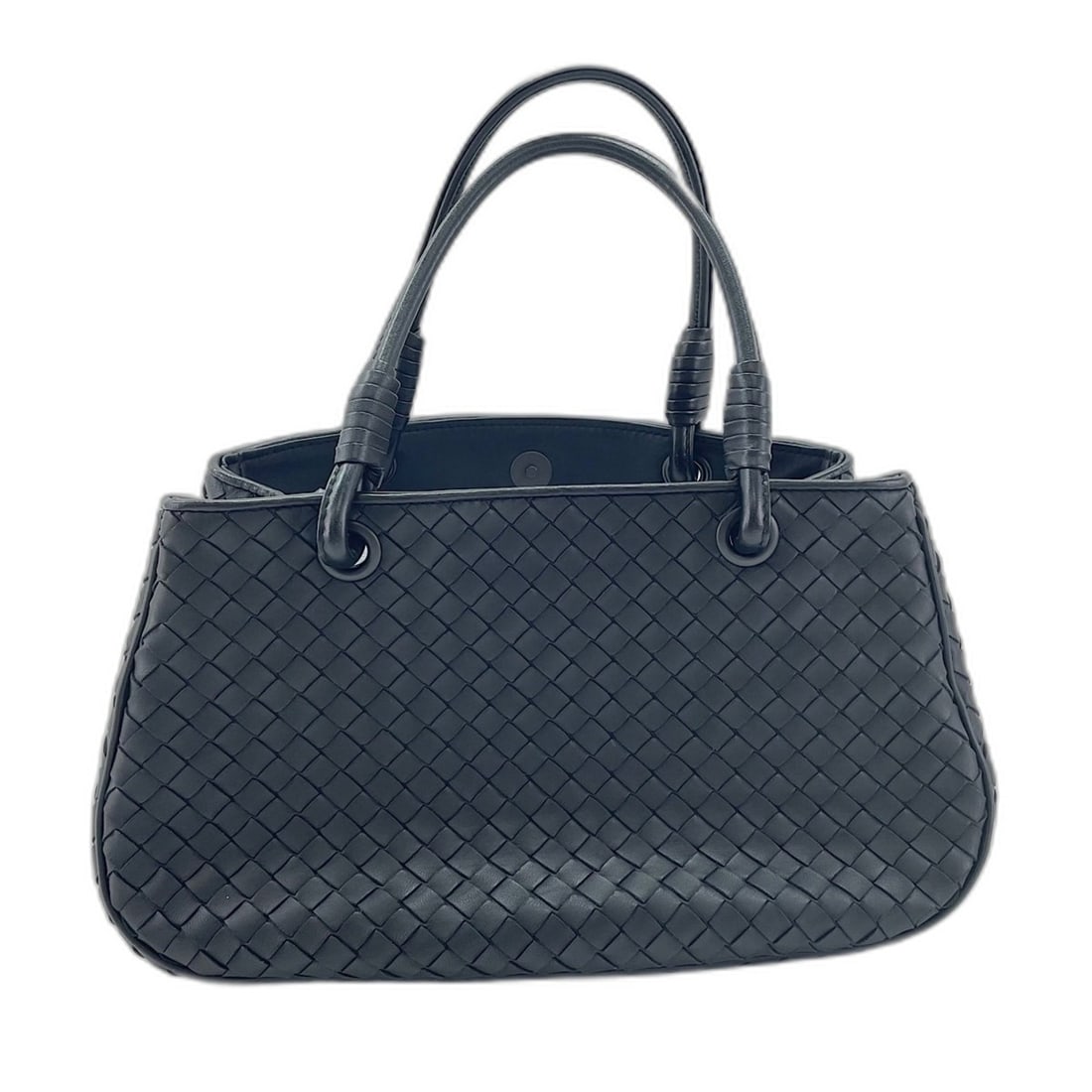 BOTTEGA VENETA Intrecciato Handbag, Black: --- Catalog ---Category: SizeHandle Drop: 16.00cm / 6.30''Size (HxWxD): 19cm x 31cm x 12cm / 7.48'' x 12.2'' x 4.72''Category: DesignType: HandbagColor: BlackGender: WomenMaterial: Intrecciato Categor