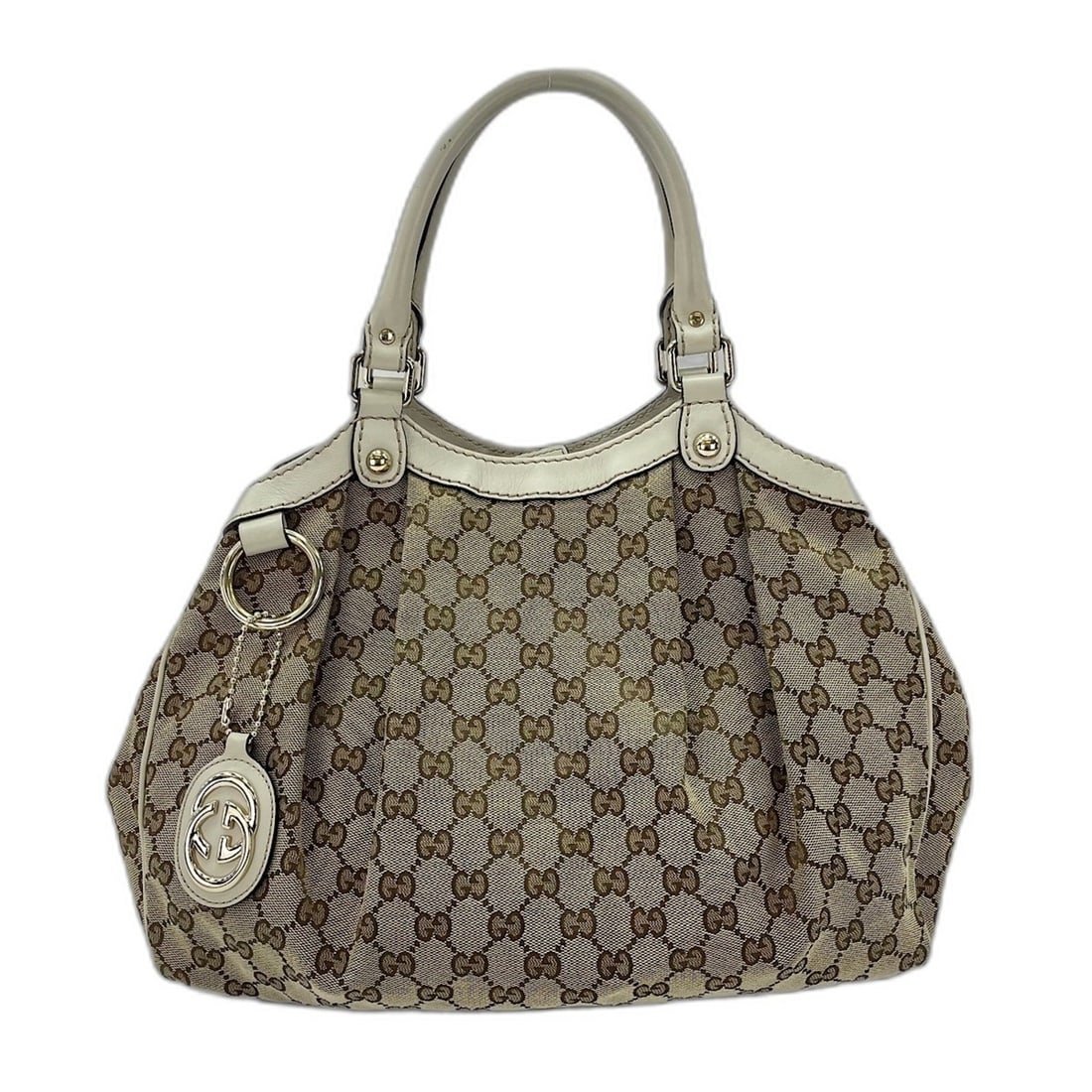 GUCCI Sukey Tote Bag, Beige (1 of 15)