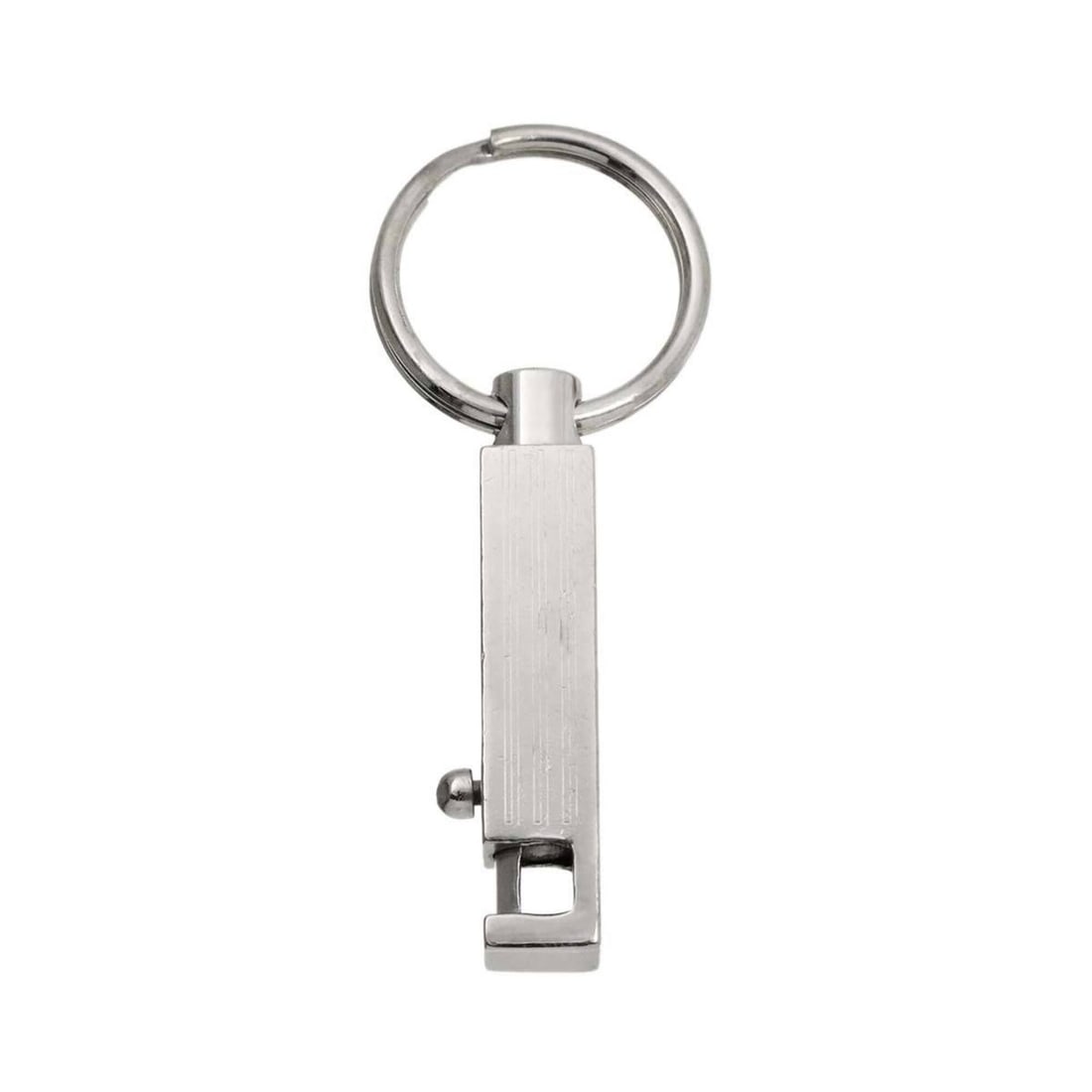 Tiffany & Co. Keyring, Silver (SV) Keychain: --- Catalog ---Category: SizeSize (HxWxD): 6.5cm x 1.2cm / 2.55'' x 0.47''Category: DesignType: KeyringColor: SilverGender: Men,WomenMaterial: Silver 925Category: GeneralBrand: Tiffany--- Item List --