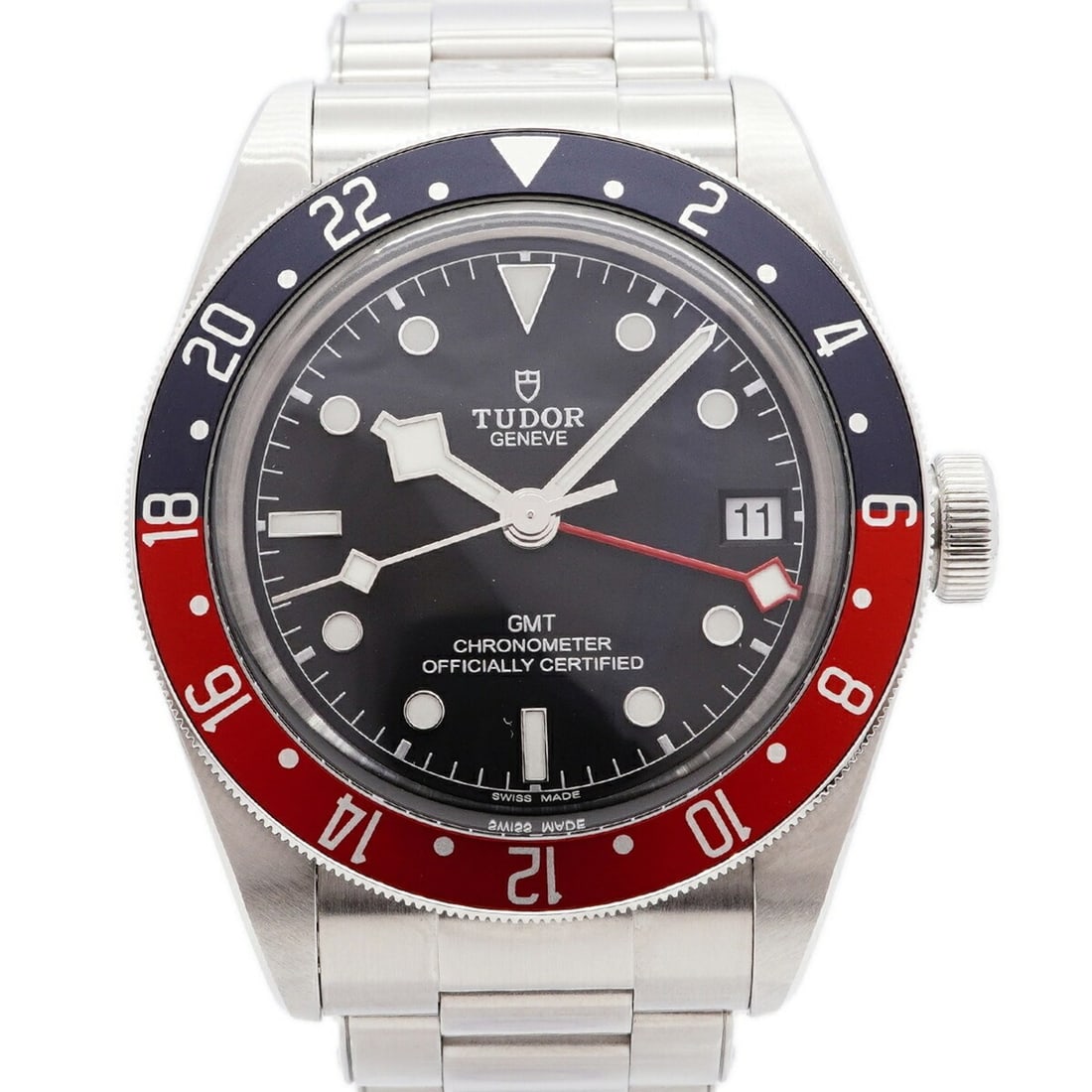 Tudor Black Bay GMT 79830RB Dial Men's Watch: --- Catalog ---Category: SizeWrist Size: 15cm / 5.9''Case Diameter: 41mm / 1.61''Category: DesignType: WristwatchGender: MenColor (Dial): BlackMaterial (Band): Stainless steelCategory: GeneralMPN: 798