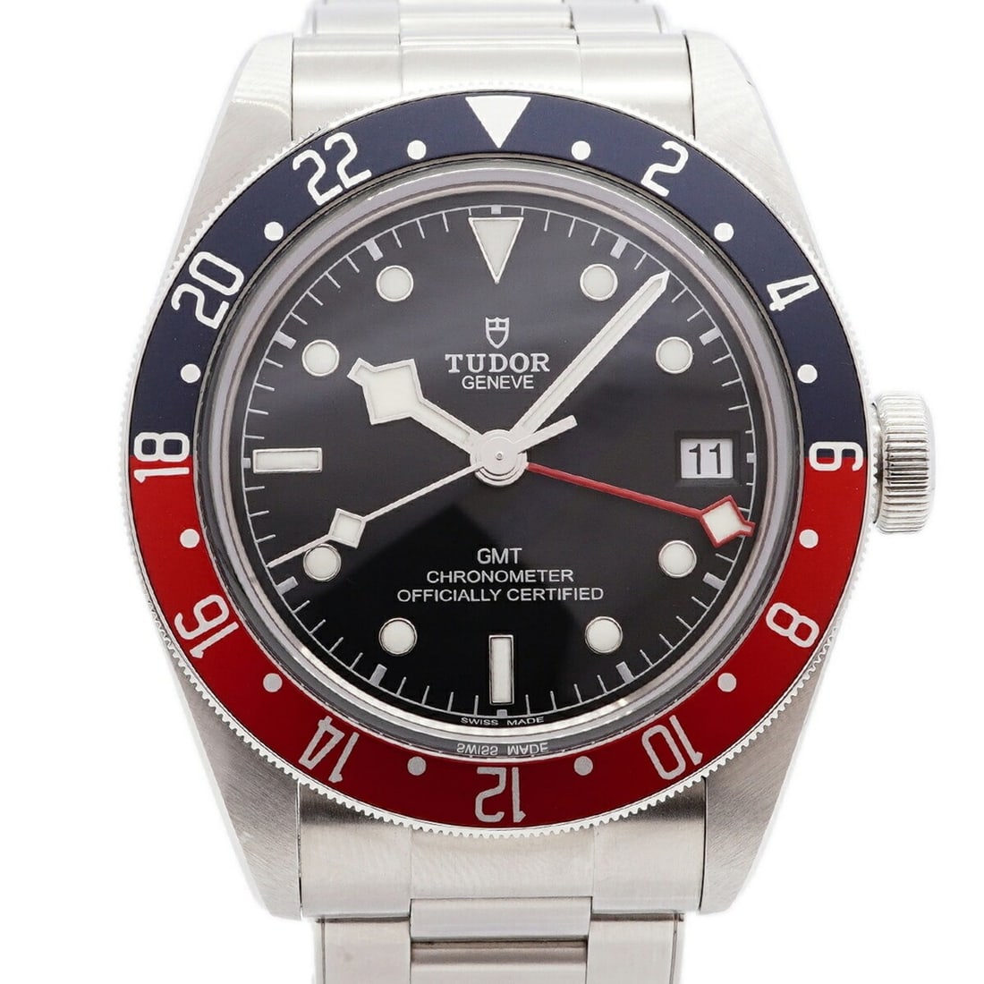 Tudor Black Bay GMT 79830RB Dial Men's Watch: --- Catalog ---Category: SizeWrist Size: 15cm / 5.9''Case Diameter: 41mm / 1.61''Category: DesignType: WristwatchGender: MenColor (Dial): BlackMaterial (Band): Stainless steelCategory: GeneralMPN: 798