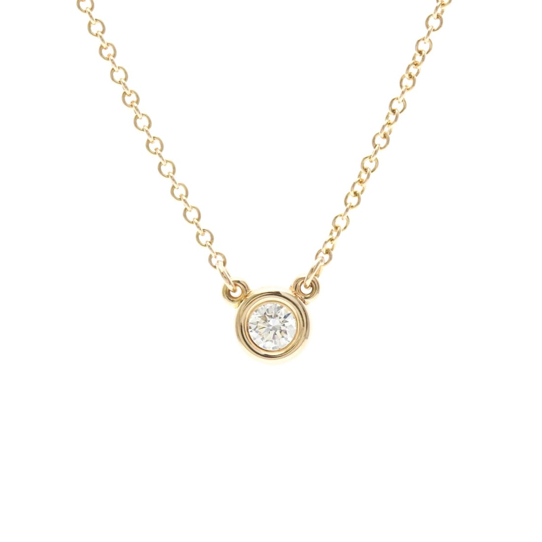 Tiffany By The Yard Necklace Pink Gold (18K) Diamond Women,Men Fashion Pendant Necklace Carat/0.1: --- Catalog ---Category: SizeWeight: 2.3g / 0.08oz.Pendant Size: 5.2mm x 5.2mm / 0.2'' x 0.2''Neck Circumference: 41 cm / 16.14''Category: DesignColor: Pink goldMetal: GoldStone: DiamondStyle: Fashion
