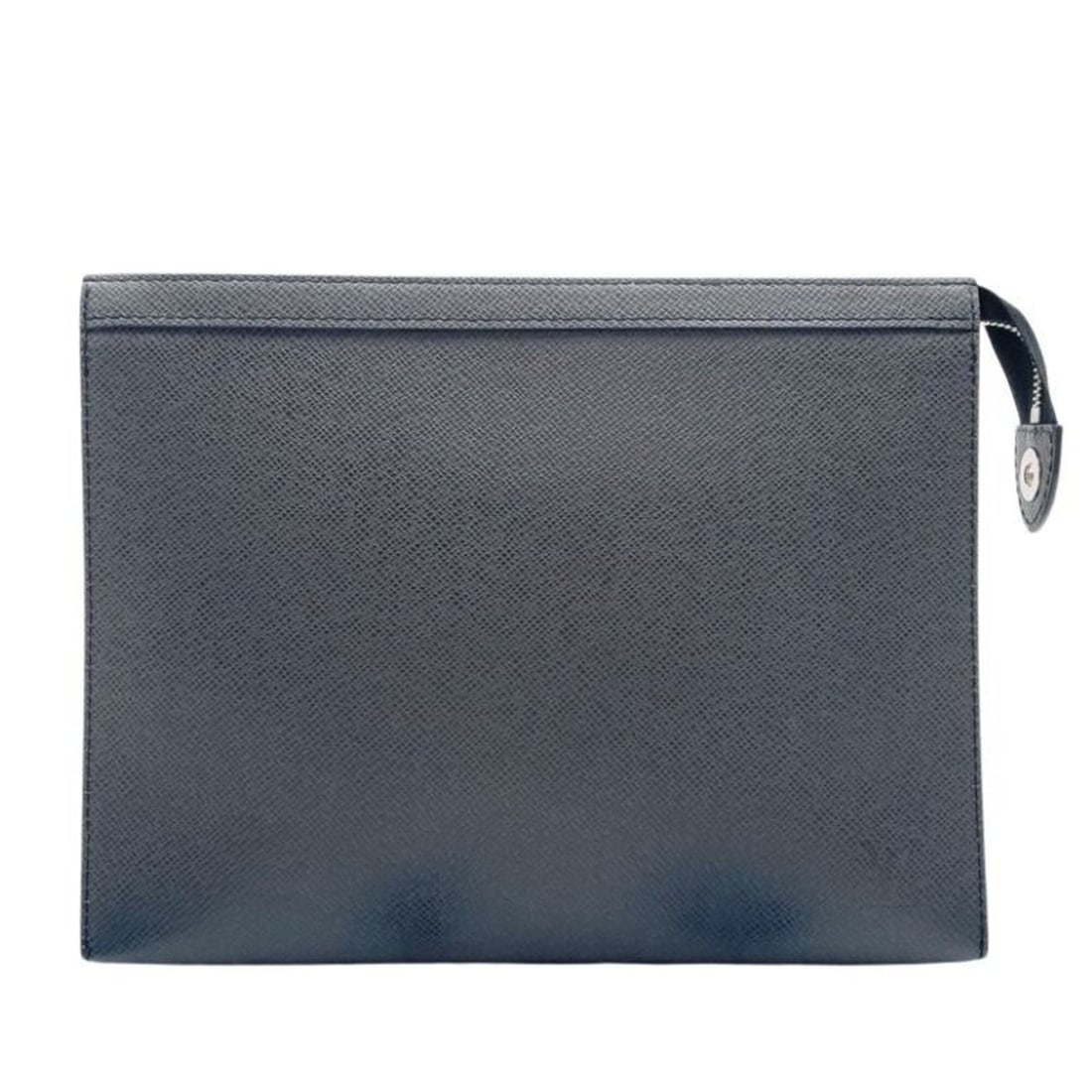 LOUIS VUITTON Clutch Bag Pochette Voyage MM M30547 Ardoise Taiga Men's (1 of 14)