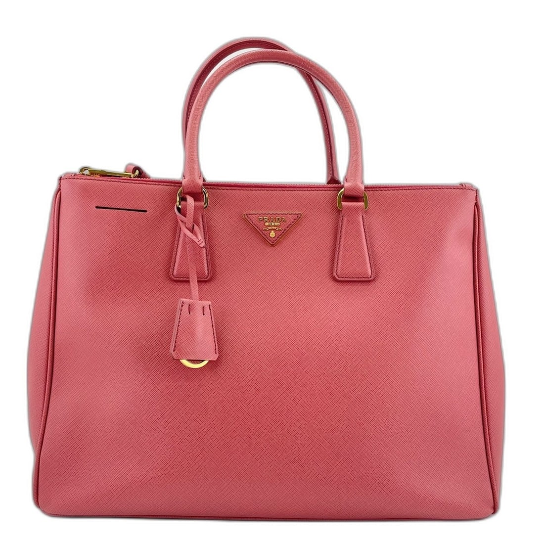 PRADA Galleria Handbag Shoulder Bag Pink (1 of 13)