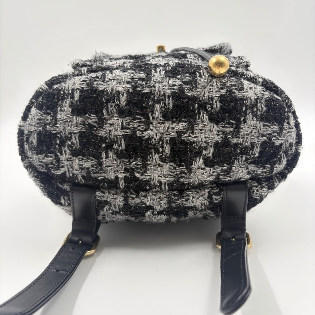 CHANEL Matelassé Large Backpack, Gray - 7