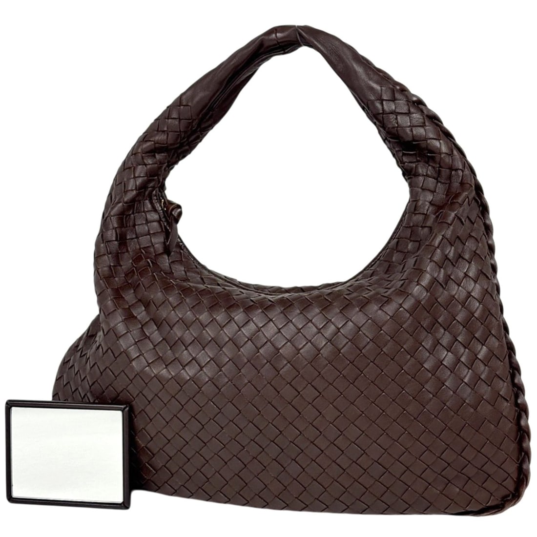 Bottega Veneta shoulder bag, Intrecciato leather, brown, 115653, women's.: --- Catalog ---Category: SizeSize (HxWxD): 25cm x 36cm x 4cm / 9.84'' x 14.17'' x 1.57''Category: DesignType: Shoulder bagColor: BrownGender: WomenMaterial: Leather Category: GeneralLine: IntrecciatoB