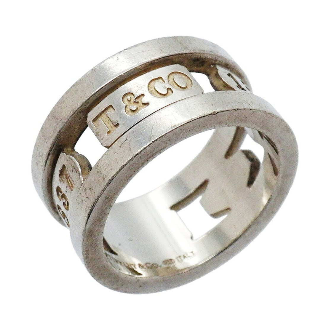 Tiffany & Co. 1837 Element Ring, Sterling Silver 925, Size 9.5, Women's, P3465863: --- Catalog ---Category: SizeJP Size: 9.5US Size: 5Category: DesignType: Band ringGender: WomenMaterial: Silver 925Category: GeneralBrand: Tiffany--- Item List ---Section: ConditionRanking: Rank AB Us