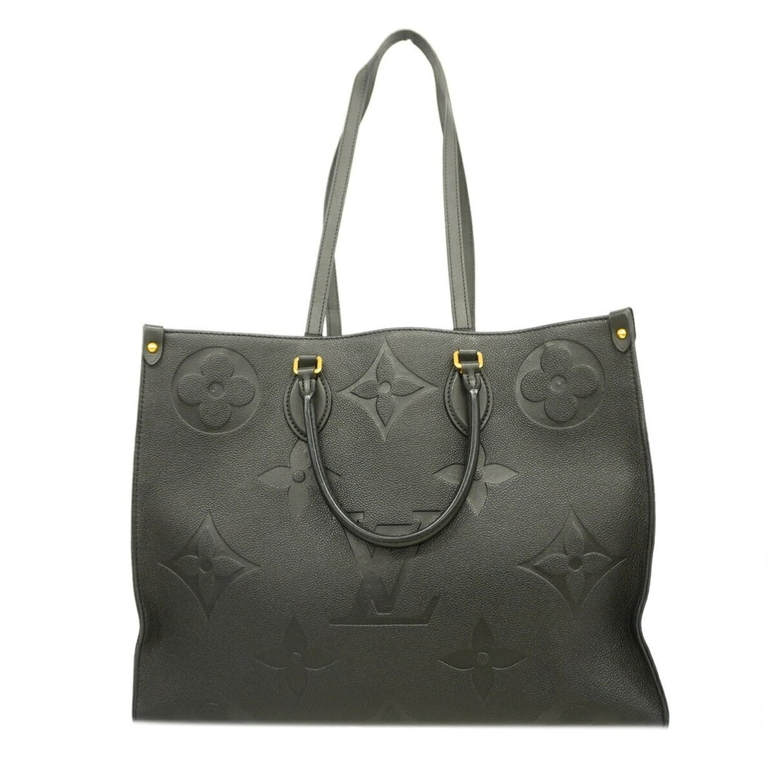Louis Vuitton Monogram Empreinte OnTheGo GM Tote Bag M44925 Noir (Black) 2-way bag for women: --- Catalog ---Category: SizeSize (HxWxD): 32cm x 41cm x 17.5cm / 12.59'' x 16.14'' x 6.88''Category: DesignType: Tote bagColor: NoirGender: WomenCategory: GeneralMPN: M44925Brand: Louis Vuitton--- It