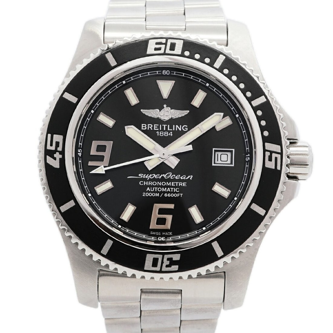 Breitling Superocean 44 A17391 Black Dial Men's Watch (1 of 14)