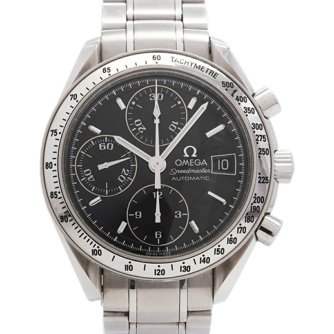 Omega Speedmaster Date 3513.50 Black Dial Men's Watch: --- Catalog ---Category: SizeWrist Size: 16cm / 6.29''Case Diameter: 39mm / 1.54''Category: DesignType: WristwatchGender: MenColor (Dial): BlackMaterial (Band): Stainless steelCategory: GeneralMPN: 35