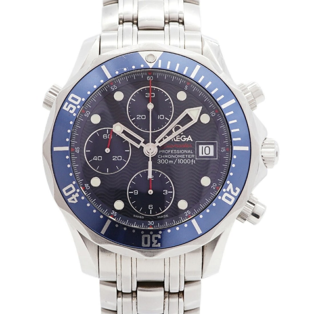 Omega Seamaster Diver 300M 2225.80 Blue Dial Men's Watch: --- Catalog ---Category: SizeWrist Size: 18cm / 7.08''Case Diameter: 41.5mm / 1.63''Category: DesignType: WristwatchGender: MenColor (Dial): BlueMaterial (Band): Stainless steelCategory: GeneralMPN: 2