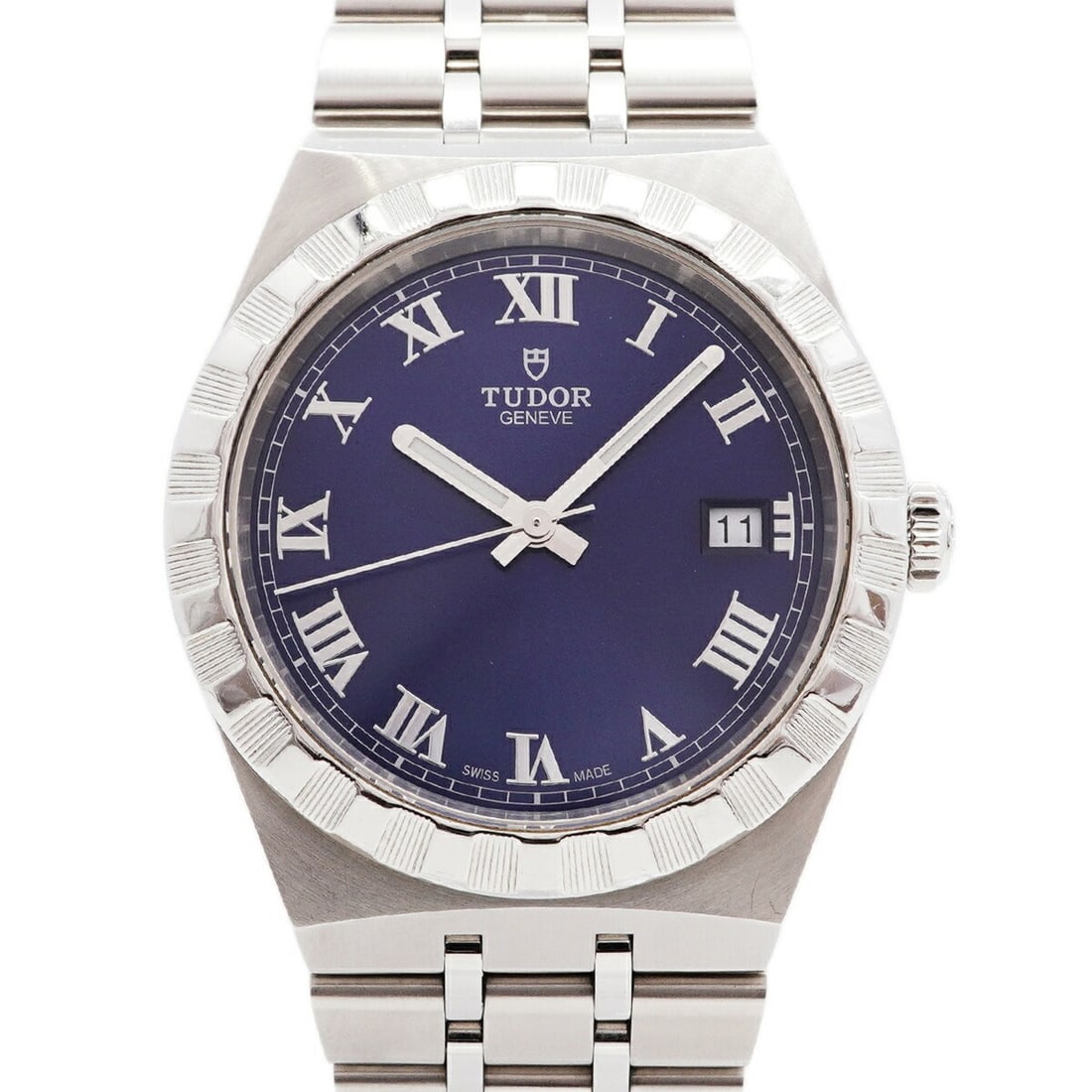 Tudor Royal 28500 Blue Dial Men's Watch: --- Catalog ---Category: SizeWrist Size: 16.5cm / 6.49''Case Diameter: 38mm / 1.5''Category: DesignType: WristwatchGender: MenColor (Dial): BlueMaterial (Band): Stainless steelCategory: GeneralMPN: