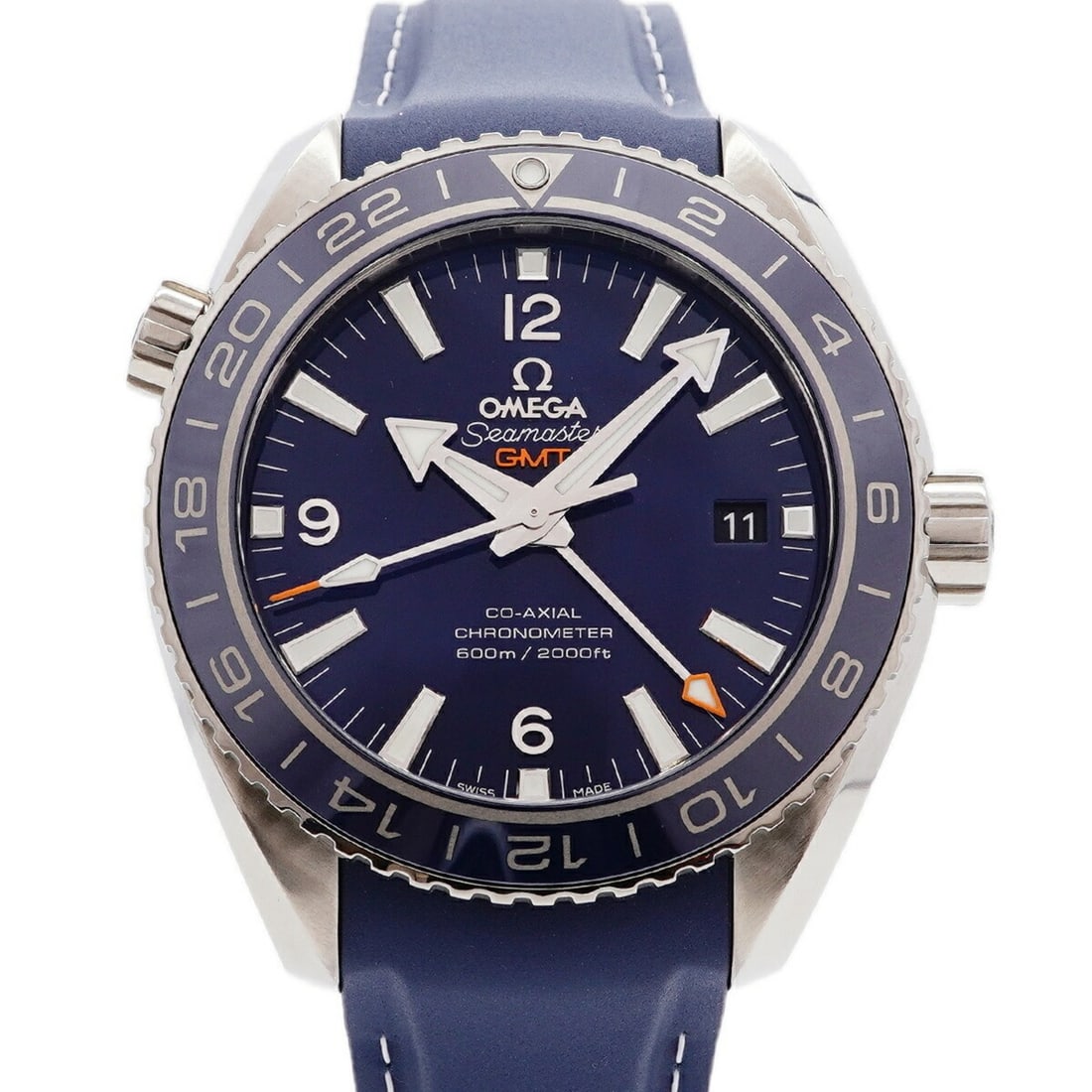 Omega Seamaster Planet Ocean 232.92.44.22.03.001 Blue Dial Men's Watch: --- Catalog ---Category: SizeWrist Size: 19.5cm / 7.67''Case Diameter: 43.5mm / 1.71''Category: DesignType: WristwatchGender: MenColor (Dial): BlueMaterial (Band): RubberCategory: GeneralMPN: 232.92.4