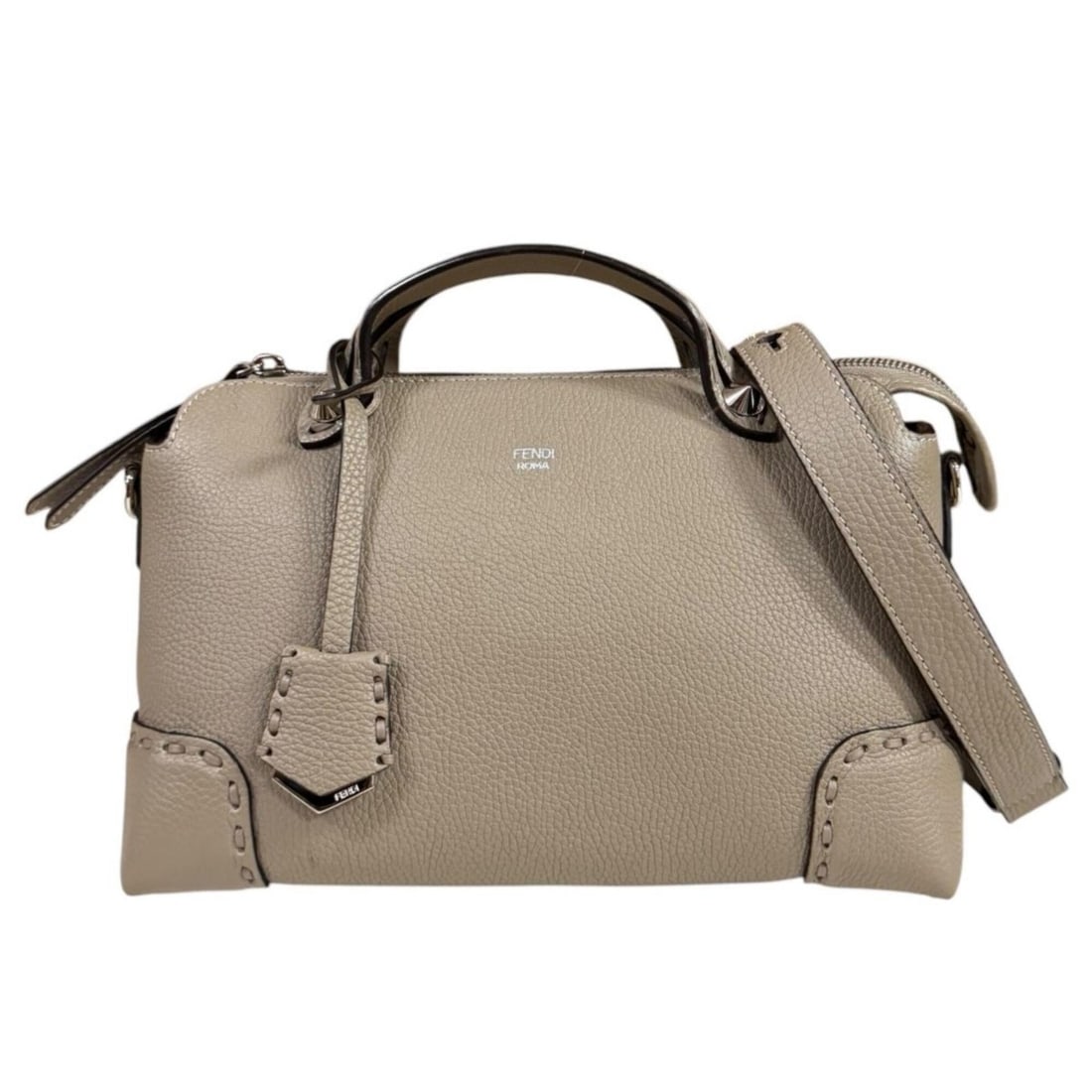 Fendi By The Way Medium Shoulder Bag, Leather 8BL146 Beige, Women's, FENDI 2-Way (1 of 16)
