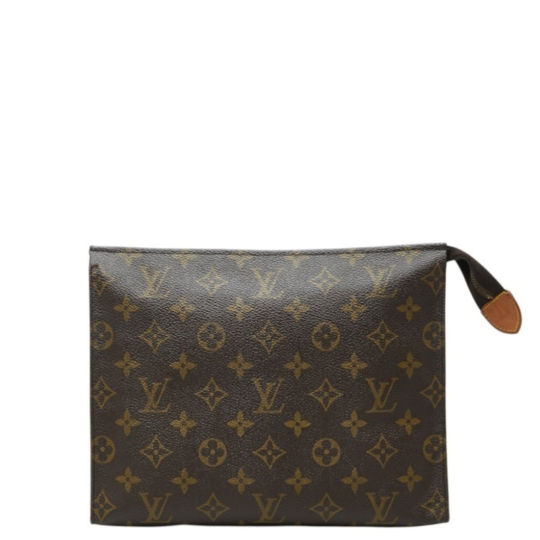Louis Vuitton Monogram Pochette Toilette 26 Clutch Bag Handbag Pouch M47542 Brown Leather Women's: --- Catalog ---Category: SizeSize (HxWxD): 20cm x 25cm x 5cm / 7.87'' x 9.84'' x 1.96''Category: DesignType: Clutch bagColor: BrownGender: WomenMaterial: PVC , Leather Category: GeneralBrand: Louis Vu