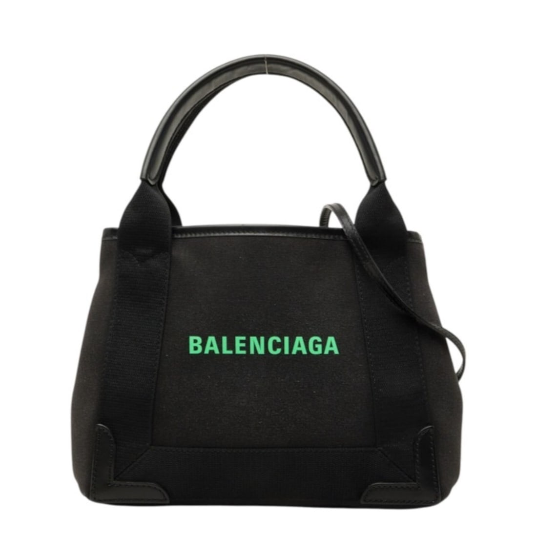 Balenciaga Navy Cabas XS Handbag Shoulder Bag 2WAY 390346 Black Canvas Leather Women's BALENCIAGA: --- Catalog ---Category: SizeSize (HxWxD): 19cm x 25cm x 7cm / 7.48'' x 9.84'' x 2.75''Category: DesignType: Handbag, Shoulder bagColor: BlackGender: WomenMaterial: Canvas , Leather Category: GeneralB