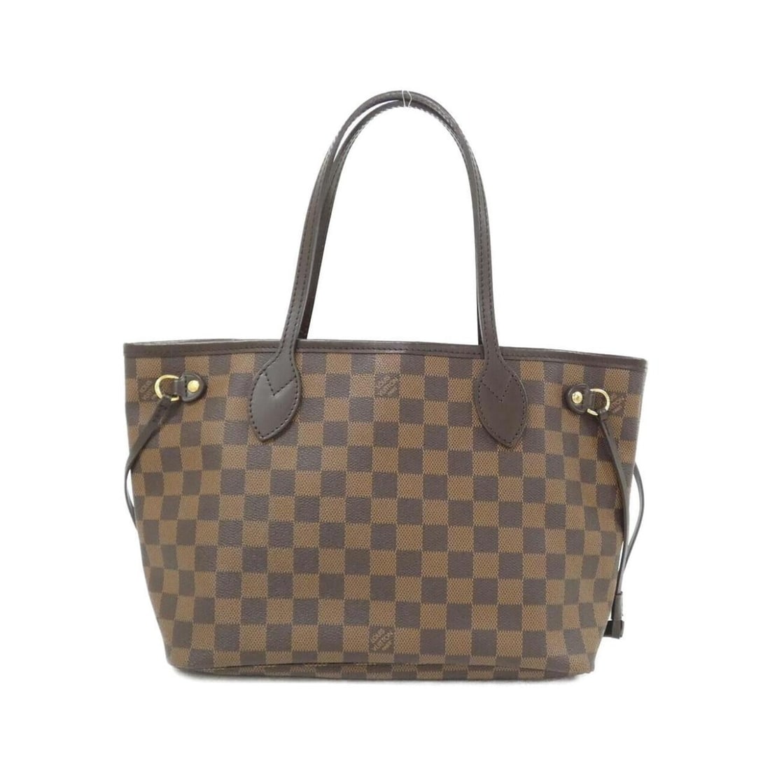 Louis Vuitton Damier Neverfull PM N51109 Handbag: --- Catalog ---Category: SizeSize (HxWxD): 22cm x 37cm x 13cm / 8.66'' x 14.56'' x 5.11''Category: DesignType: HandbagColor: EbeneGender: WomenMaterial: Coated canvas Hardware Color: GoldCategory: Gen