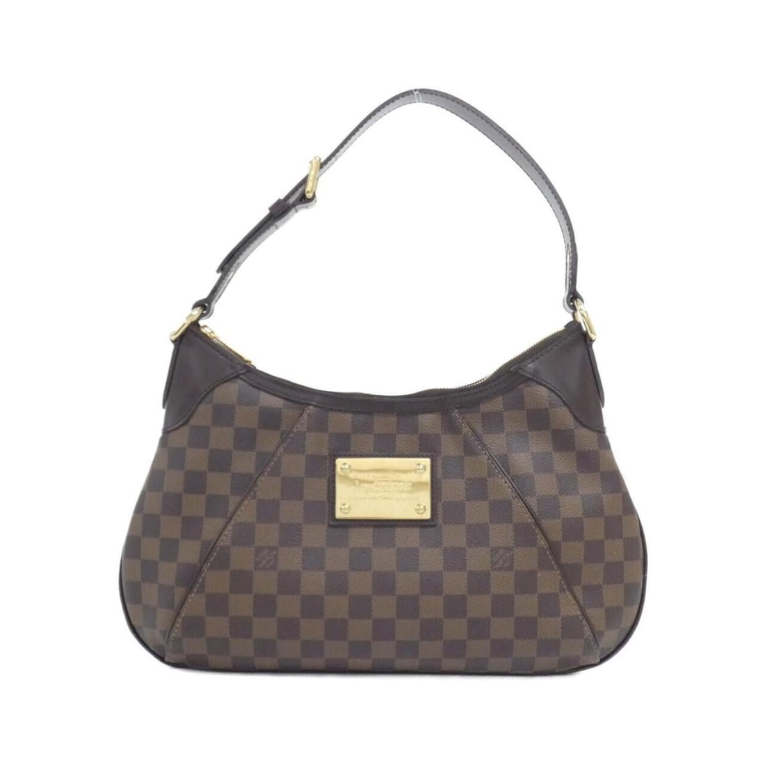 Louis Vuitton Damier Thames GM N48181 Shoulder Bag: --- Catalog ---Category: SizeSize (HxWxD): 22cm x 40cm x 9cm / 8.66'' x 15.74'' x 3.54''Category: DesignType: Shoulder bagColor: EbeneGender: Men,WomenMaterial: Coated canvas Hardware Color: GoldCateg