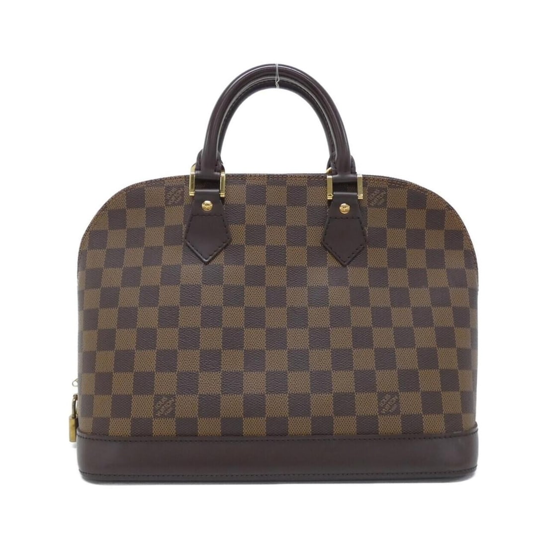 Louis Vuitton Damier Alma PM N51131 Handbag: --- Catalog ---Category: SizeSize (HxWxD): 24cm x 31cm x 17cm / 9.44'' x 12.2'' x 6.69''Category: DesignType: HandbagColor: EbeneGender: MenMaterial: Coated canvas Hardware Color: GoldCategory: