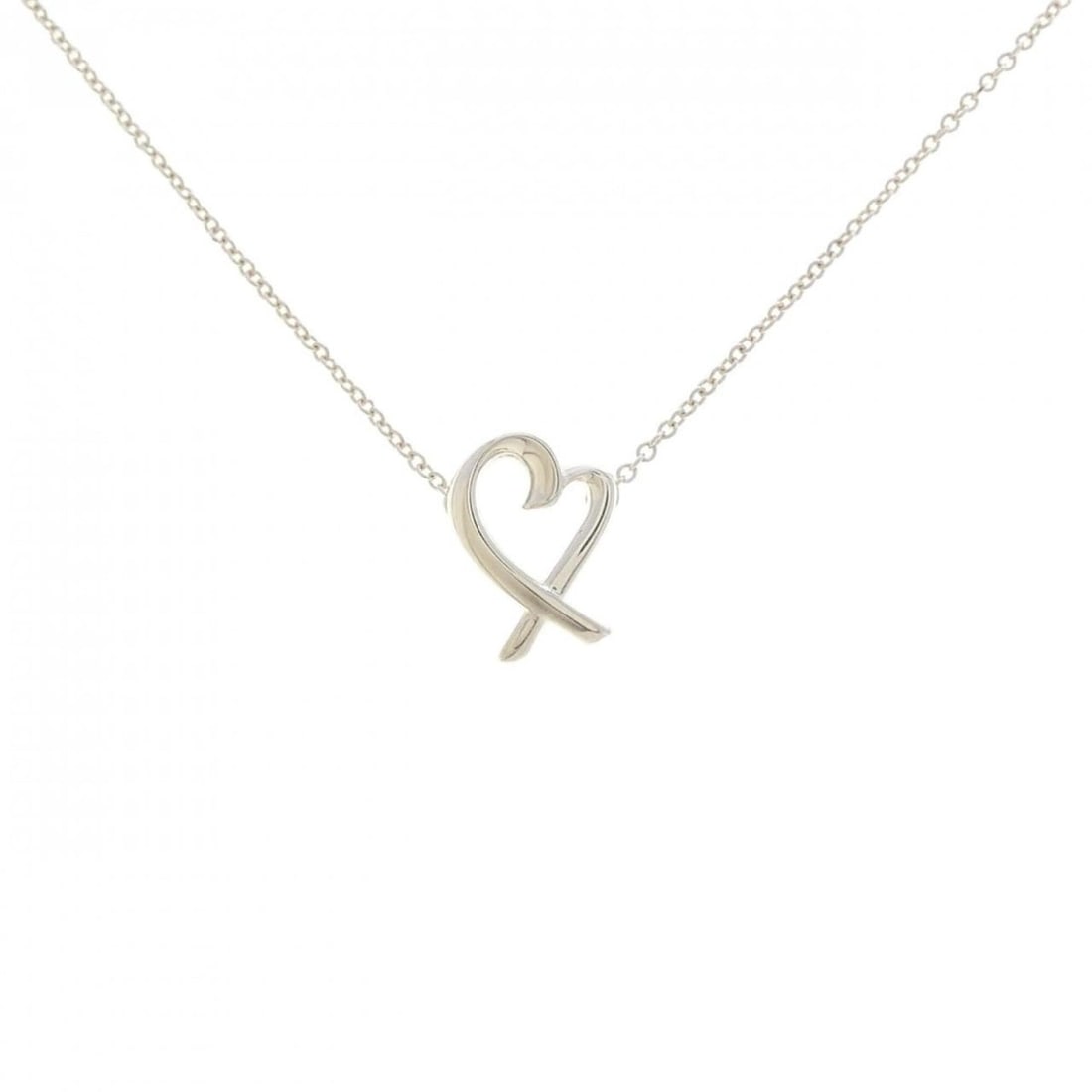 Tiffany Loving Heart Necklace: --- Catalog ---Category: SizePendant Size: 11.8mm x 8.6mm / 0.46'' x 0.33''Neck Circumference: 41 cm / 16.14''Category: DesignGender: WomenMaterial: Silver 925Pendant Type: PendantNecklace Type: