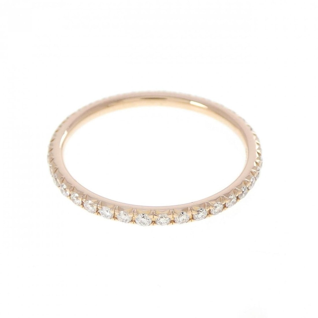 Tiffany Metro Ring: --- Catalog ---Category: SizeJP Size: 6.5US Size: 3.5Category: DesignType: Band ringStone: DiamondGender: WomenMaterial: Pink gold (18K)Category: GeneralBrand: Tiffany--- Item List ---Section: