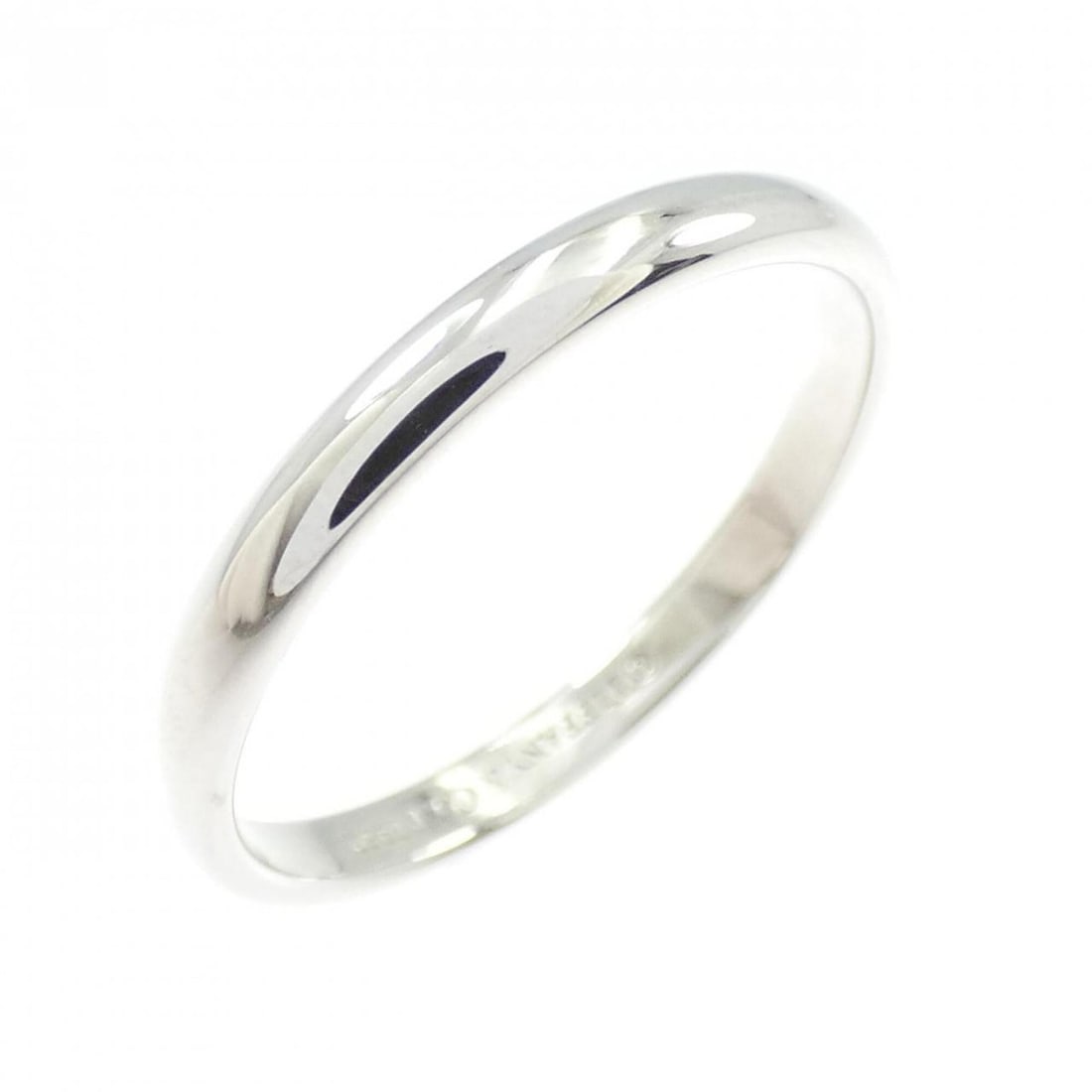 Tiffany Band Ring: --- Catalog ---Category: SizeJP Size: 9.0US Size: 5Category: DesignType: Band ringGender: WomenMaterial: Platinum 950Category: GeneralBrand: Tiffany--- Item List ---Section: ConditionRanking: Rank A